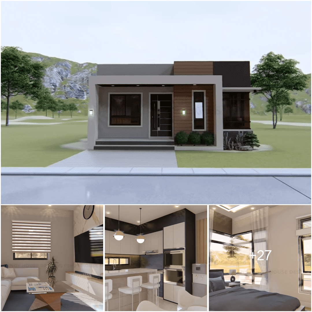 Tiny House Design: Box Type with 2 Bedrooms